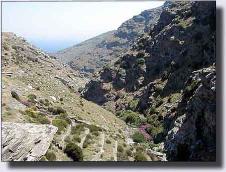 View of the gorge of Dipotamata
