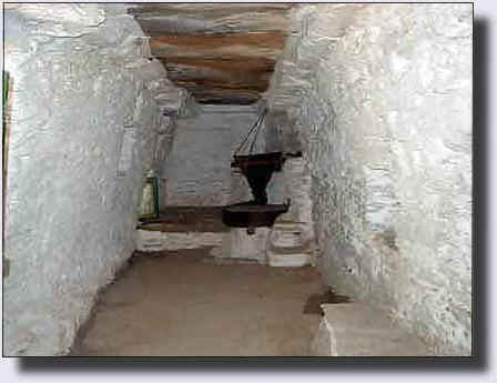 Interior of water-mill