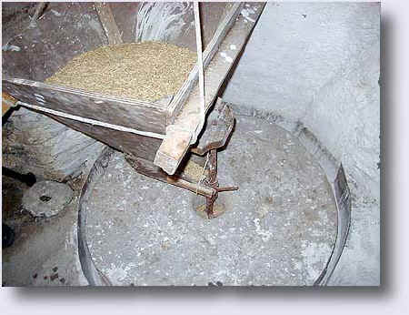 The mill-stone in full operation